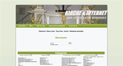 Desktop Screenshot of kirche-internet.de